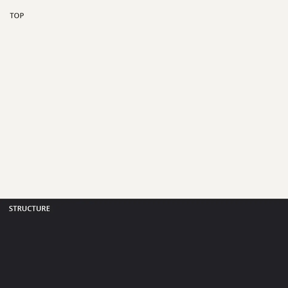 Modern Outdoor Table in Hpl and Matt Polyethylene Made in Italy - Forlina Viadurini