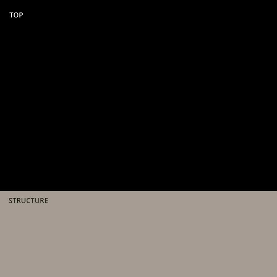 Modern Outdoor Table in Hpl and Matt Polyethylene Made in Italy - Forlina Viadurini