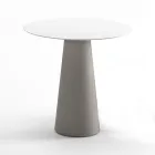 Modern Outdoor Table in Hpl and Matt Polyethylene Made in Italy - Forlina Viadurini