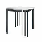 Square Outdoor Table Made in Italy - Benedict Viadurini