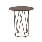 Steel Garden Table of Various Sizes Made in Italy - Brienne Viadurini
