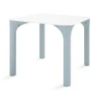 Garden Table in Hpl with Polyethylene Legs Made in Italy - Glen Viadurini