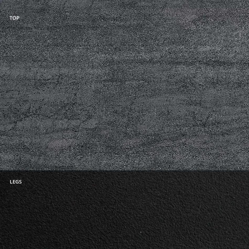 Barrel-shaped Dining Table in Hypermarble Made in Italy - Ezzellino Viadurini