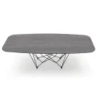 Barrel-shaped Dining Table in Hypermarble Made in Italy - Ezzellino Viadurini
