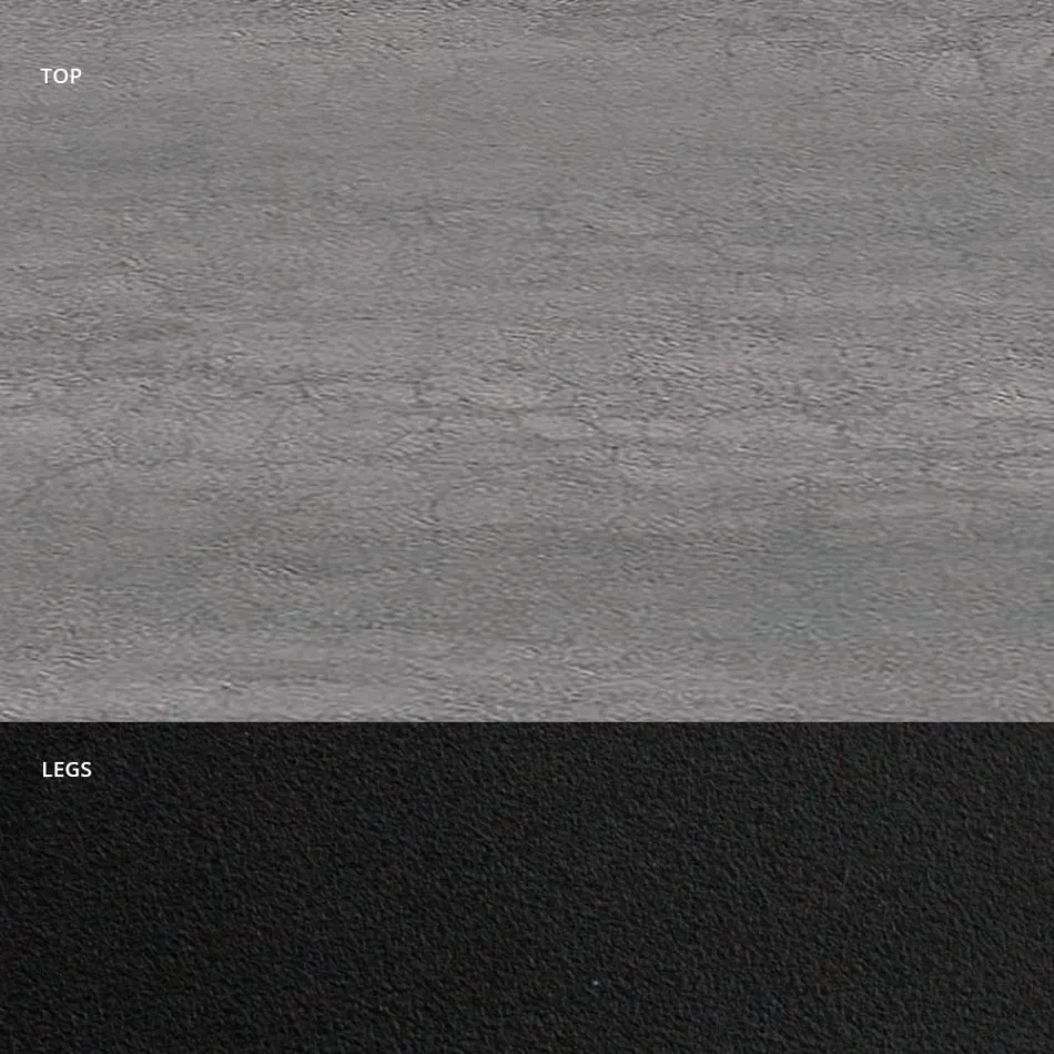 Barrel-shaped Dining Table in Hypermarble Made in Italy - Ezzellino Viadurini