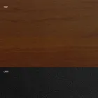 Barrel-shaped Dining Table in Wood Effect Laminate Made in Italy - Cave Viadurini