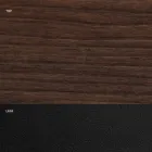 Barrel-shaped Dining Table in Wood Effect Laminate Made in Italy - Cave Viadurini