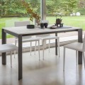 Extendable Dining Table to 180 cm in Ceramic Made in Italy - Pitagora