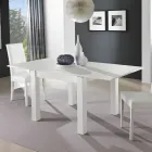 Dining Table Extendable to 200 cm in Melamine Made in Italy - Denis Viadurini