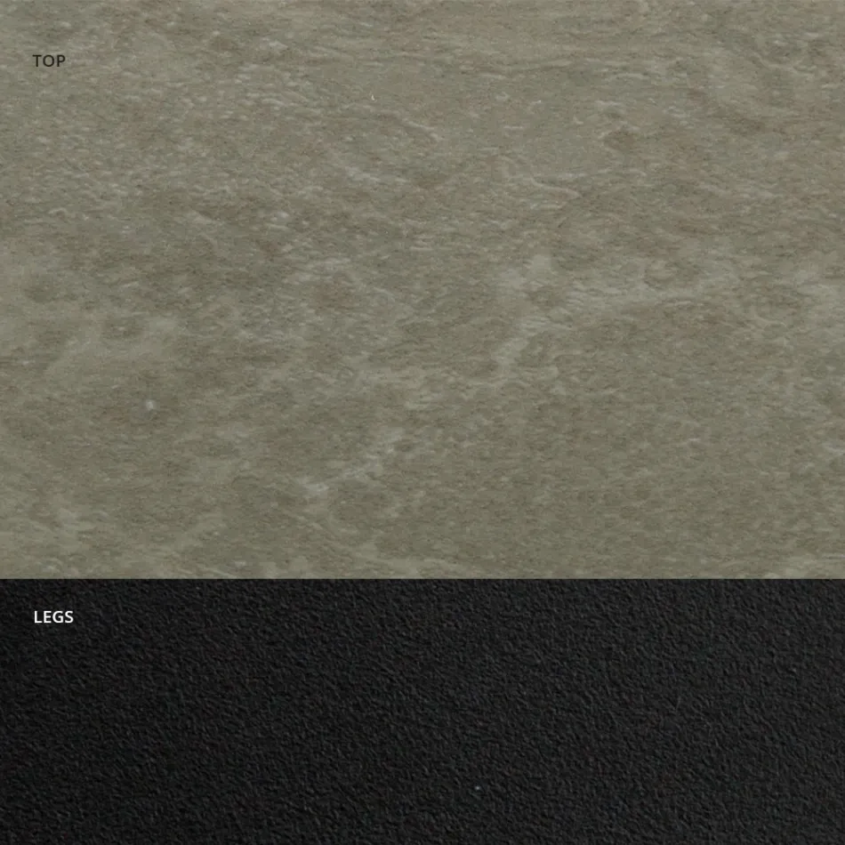 Extendable Dining Table to 325 cm in Laminate Made in Italy - Seventies Viadurini