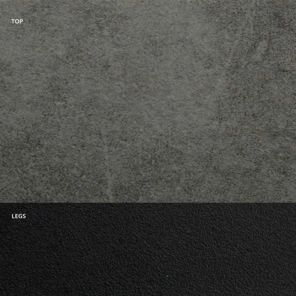 Extendable Dining Table to 325 cm in Laminate Made in Italy - Seventies Viadurini