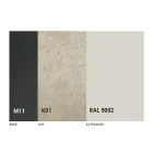 Extendable Dining Table Up to 170 cm in Ceramic Made in Italy - Tremiti Viadurini