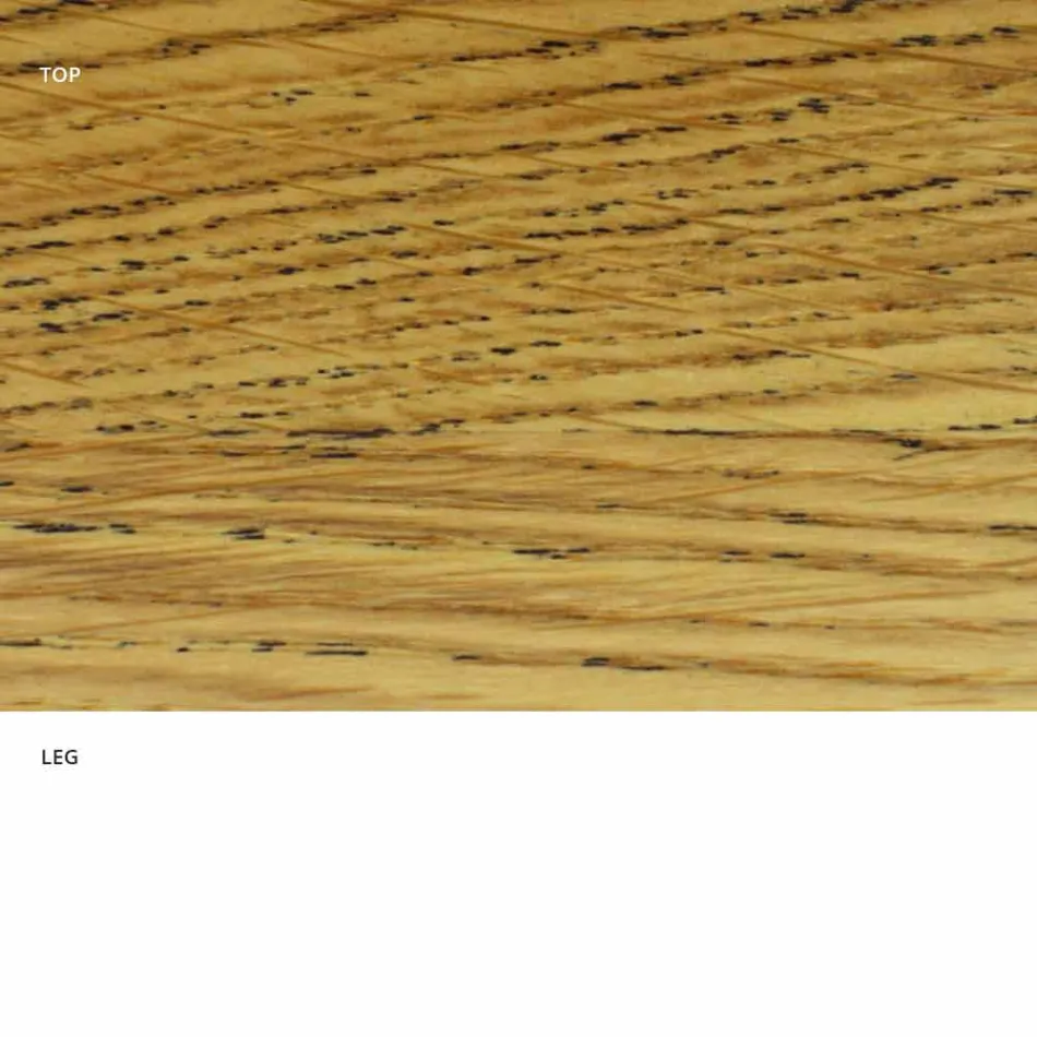 Extendable Dining Table up to 170 cm in Wood Made in Italy - Dollars Viadurini