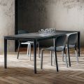 Extendable Dining Table Up to 240 cm in Laminam Made in Italy - Fantastic