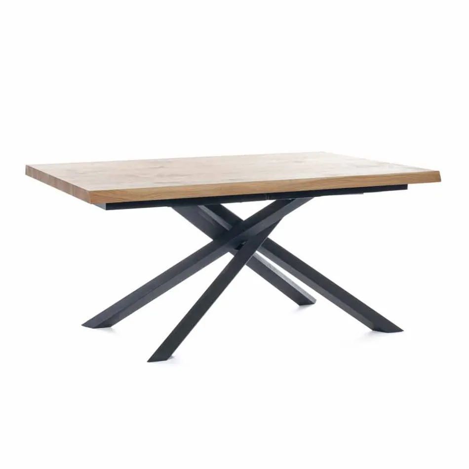 Extendable Dining Table Up to 240 cm in Wood Made in Italy - Xino Viadurini