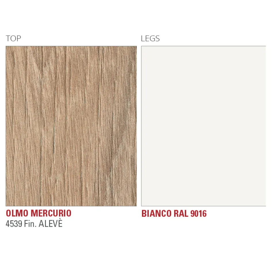 Extendable Dining Table up to 252 cm in Hpl Made in Italy - Efisto Viadurini