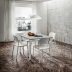 Extendable Dining Table up to 252 cm in Hpl Made in Italy - Efisto Viadurini