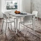 Extendable Dining Table up to 252 cm in Hpl Made in Italy - Efisto Viadurini