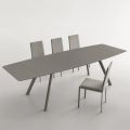 Extendable Dining Table Up to 280 cm in Fenix Made in Italy - Lingotto