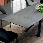 Extendable Dining Table up to 300 cm in Laminate Made in Italy - Settimmio Viadurini