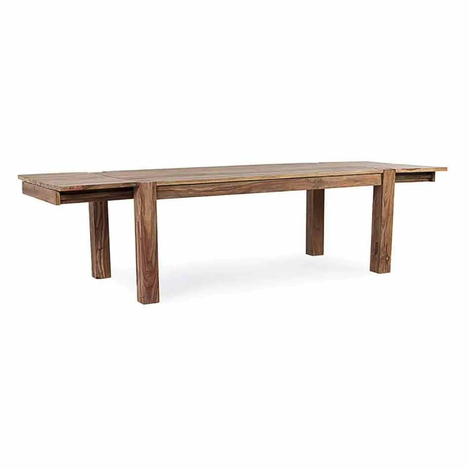 Homemotion - Wonder Wood Extendable Dining Table Up to 300 cm Viadurini