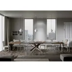 Extendable Dining Table up to 440 cm of Made in Italy Design - Rally Viadurini