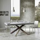 Extendable Dining Table up to 440 cm of Made in Italy Design - Rally Viadurini