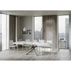 Extendable Dining Table up to 440 cm of Made in Italy Design - Rally Viadurini