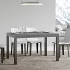 Extendable Dining Table up to 440 cm in Wood and Iron Made in Italy - Foxy Viadurini