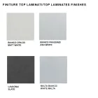 Extendable dining table up to 450 cm in laminate Made in Italy - Salentino Viadurini