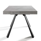 Extendable Dining Table Up to 500 cm with Melamine Top - Raimondo Viadurini