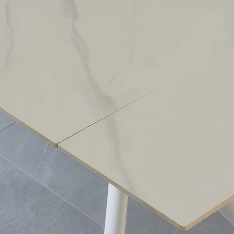 Extendable Dining Table in Different Finishes - Shaila Viadurini