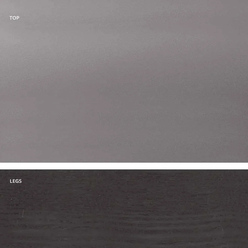 Extendable modern glass dining table made in Italy, Azad Viadurini