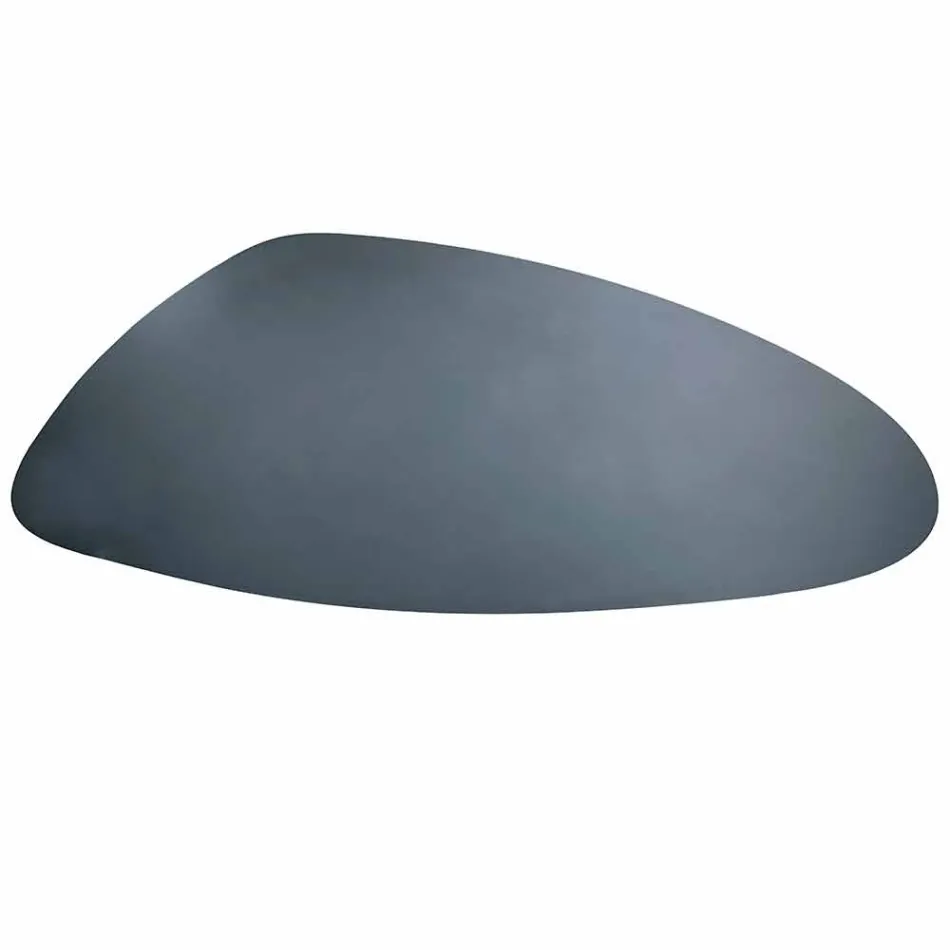 Handcrafted Dining Table in Hpl and Solid Mahogany Made in Italy - Oak Viadurini