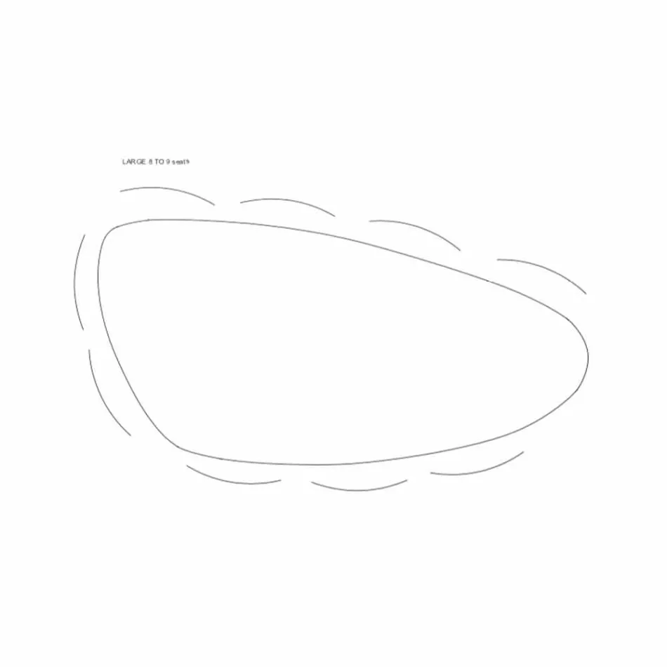 Artisan Dining Table in Solid Walnut Wood Made in Italy - Nocino Viadurini