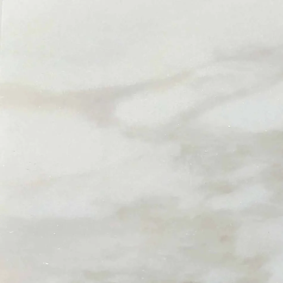 Dining Table with Oval Marble Top Made in Italy - Superb Viadurini