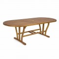 Extendable Outdoor Dining Table Up to 240 cm in Wood - Kaley
