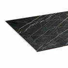 Ceramic Dining Table and Extralight Glass Base Made in Italy - Random Viadurini