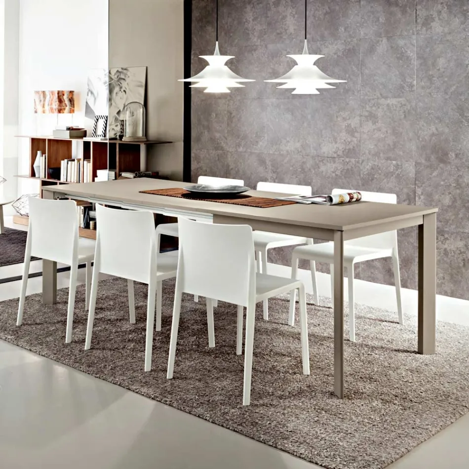 Fenix Dining Table Extendable Up to 232 Made in Italy - Bavaria Viadurini