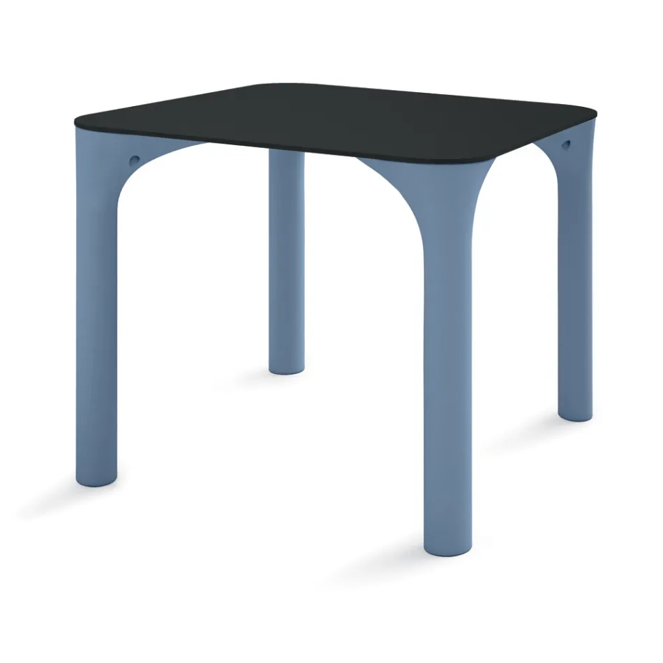 Hpl Dining Table with Polyethylene Legs Made in Italy - Glen Viadurini