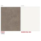 Dining Table in Laminam with Aluminium Structure Made in Italy - Bavaria Viadurini