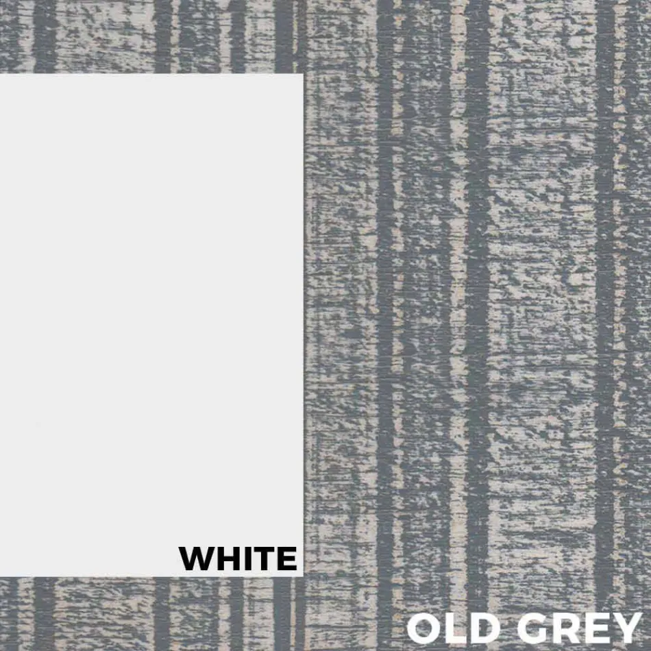 Modern Design Outdoor Wood and Aluminium Dining Table - Ganges Viadurini