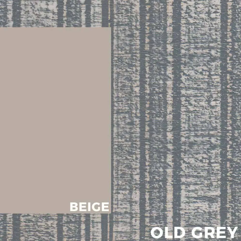 Modern Design Outdoor Wood and Aluminium Dining Table - Ganges Viadurini