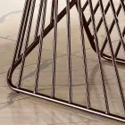 Dining table in modern solid wood made in Italy, Mitia Viadurini