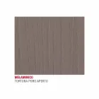 Dining Table in Melamine and Painted Metal Made in Italy - Remigio Viadurini