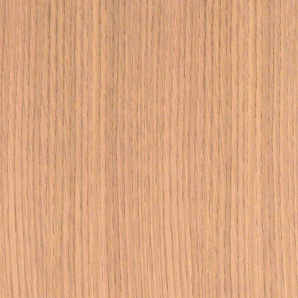 Modern Dining Table in Knotted Oak and Glass Made in Italy - Sibillo Viadurini