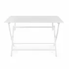 Outdoor Dining Table in Aluminium with Folding Structure - Hunt Viadurini