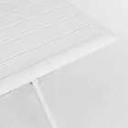 Outdoor Dining Table in Aluminium with Folding Structure - Hunt Viadurini