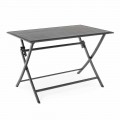 Outdoor Dining Table in Aluminium with Folding Structure - Hunt
