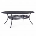 Outdoor Dining Table in White or Anthracite Painted Aluminium - Quick